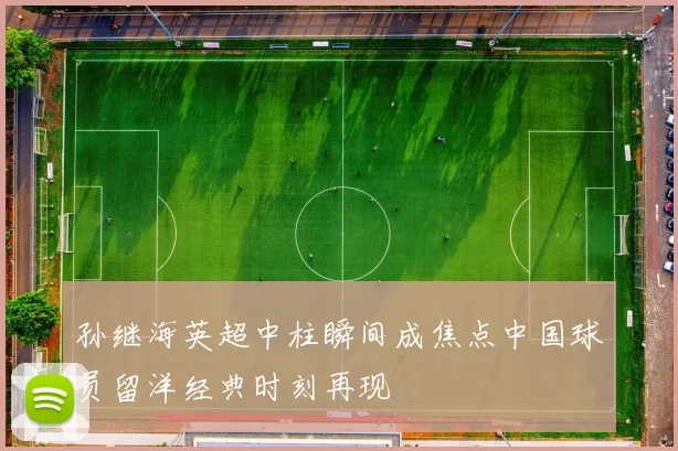 孙继海英超中柱瞬间成焦点中国球员留洋经典时刻再现